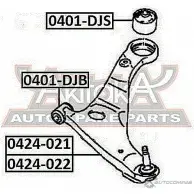 Рычаг подвески ASVA B76BX 1 1269690657 0424-021 - Изображение 2