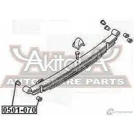Сайлентблок ASVA 1269691139 A70 ZA 0501-070 - Изображение 2