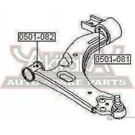 Сайлентблок ASVA C878YI O 0501-081 1269691141 - Изображение 2