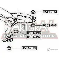 Сайлентблок ASVA KNE BCG 0501-093 1269691269 - Изображение 2