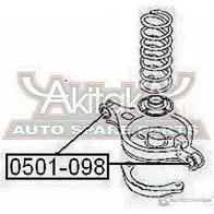 Сайлентблок ASVA 1269691283 0501-098 NO ZJZ - Изображение 2