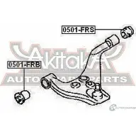Сайлентблок ASVA ZH 2RN 0501-FRB 1269691501 - Изображение 2