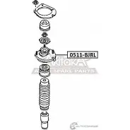 Опора амортизатора ASVA 1O21M 4 0511-BJRL 1269691765 - Изображение 2