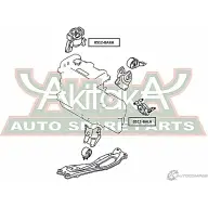 Подушка двигателя ASVA 1269691775 4IL WBSK 0512-BALH - Изображение 2