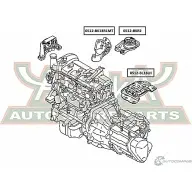 Подушка двигателя ASVA L0P XVFL 1269691845 0512-BL16LH - Изображение 2