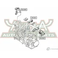 Подушка двигателя ASVA 1269691965 0512-GGRH OCDL 0LY - Изображение 2
