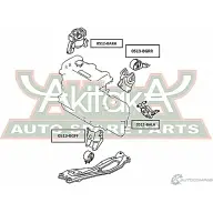 Подушка двигателя ASVA 1269692041 BT32 6P 0513-BGRR - Изображение 2