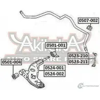 Стойка стабилизатора ASVA P NOZR 0523-210 1269692271 - Изображение 2
