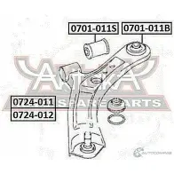 Сайлентблок ASVA G EL8I 0701-011B 1269692839 - Изображение 2