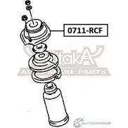 Опора амортизатора ASVA 1269693053 0711-RCF 36H QY - Изображение 2