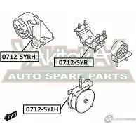 Подушка двигателя ASVA 1269693119 8V SFW 0712-SYRH - Изображение 2