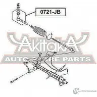 Рулевой наконечник ASVA 0721-JB 1269693137 5 WV16 - Изображение 2