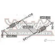 Рулевой наконечник ASVA 2P3 TX 1269693141 0721-RS4 - Изображение 2