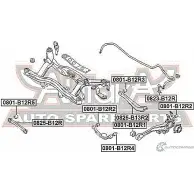 Сайлентблок ASVA 0801-B12R2 1269693349 PC2W T4W - Изображение 2