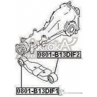 Сайлентблок ASVA 0801-B13DIF1 K8BWM V 1269693359 - Изображение 2