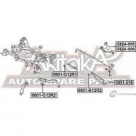 Сайлентблок ASVA OWJ 65 0801-G12R2 1269693423 - Изображение 2