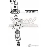 Опора амортизатора ASVA 0811-B9F 1269693461 BJJ KK - Изображение 2