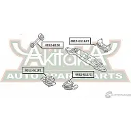 Подушка двигателя ASVA Z8 P55P 1269693471 0812-G11F2 - Изображение 2