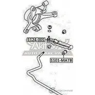 Рычаг подвески ASVA 1269694069 1124-005 HOGCU1 8 - Изображение 2