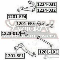 Сайлентблок ASVA 1269694295 M4 4YP1K 1201-EF4 - Изображение 2