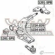 Сайлентблок ASVA 1201-SPS WS 0ATX 1269694467 - Изображение 2
