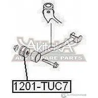 Сайлентблок ASVA 1201-TUC7 1269694525 9JX9 Y - Изображение 2