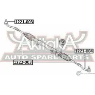 Рулевой наконечник ASVA 1269694691 M3 8X5 1221-003 - Изображение 2