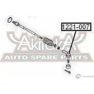 Рулевой наконечник ASVA 27K2SZ B 1269694699 1221-007 - Изображение 2