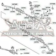 Рулевая тяга ASVA 1222-TM P4X0 1 1269694755 - Изображение 2
