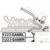 Стойка стабилизатора ASVA 1269694835 842G 42 1223-SANRL - Изображение 2