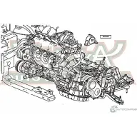 Подушка двигателя ASVA 2012-VOR CX1QG 1A 1269695583 - Изображение 2