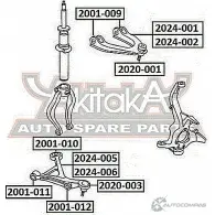 Рычаг подвески ASVA Z I7WM 2024-005 1269695683 - Изображение 2