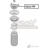 Опора амортизатора ASVA 1269696303 C 77GQ53 2111-TTF - Изображение 2