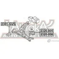 Сайлентблок ASVA 1269697033 2301-GVS 6P4 98 - Изображение 2