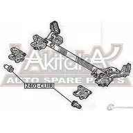 Сайлентблок ASVA 2401-CLIIR AF DNE70 1269697339 - Изображение 2