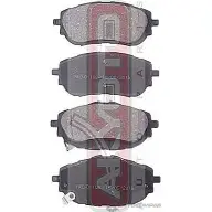Тормозные колодки дисковые, комплект ASVA 1269698435 AKD-01105 SXN F1