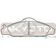 Тормозные колодки дисковые, комплект ASVA 95 WBL AKD-0145 1269698487 - Изображение 2