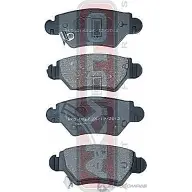 Тормозные колодки дисковые, комплект ASVA Opel Corsa (C) 3 Хэтчбек 1.7 CDTI (F08. F68) 100 л.с. 2003 – 2009 AKD-0162 W 3VLOX8