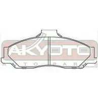 Тормозные колодки дисковые, комплект ASVA 1269698499 4IM82 KD AKD-0163 - Изображение 2