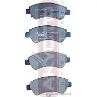 Тормозные колодки дисковые, комплект ASVA FT 86O3 1269698527 AKD-0182