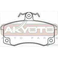 Тормозные колодки дисковые, комплект ASVA AKD-0223 M3 2PMJX 1269698921 - Изображение 2
