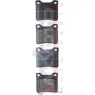 Тормозные колодки дисковые, комплект ASVA AKD-0265 1269699011 I 11X7XL
