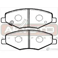 Тормозные колодки дисковые, комплект ASVA AKD-0503 ELM 5QE7 1269699637 - Изображение 2