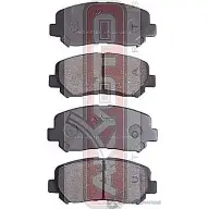Тормозные колодки дисковые, комплект ASVA 1269699721 AKD-05101 JS3 ZE