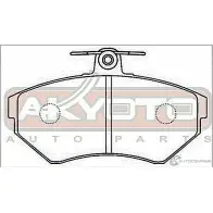 Тормозные колодки дисковые, комплект ASVA 1269700145 AKD-1009 N526M G - Изображение 2