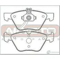 Тормозные колодки дисковые, комплект ASVA 1269700227 AKD-1013 XENQ 2 - Изображение 2