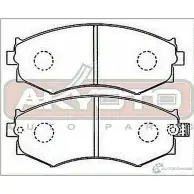 Тормозные колодки дисковые, комплект ASVA 1269700977 8N HGV AKD-1105 - Изображение 2