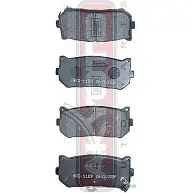 Тормозные колодки дисковые, комплект ASVA 1269701045 A RWXM29 AKD-1109