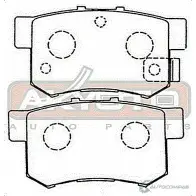 Тормозные колодки дисковые, комплект ASVA AKD-1119 SPQ NSQ 1269701153 - Изображение 2