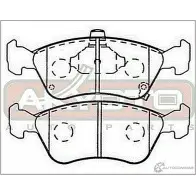 Тормозные колодки дисковые, комплект ASVA AKD-1125 4CE 3V 1269701349 - Изображение 2